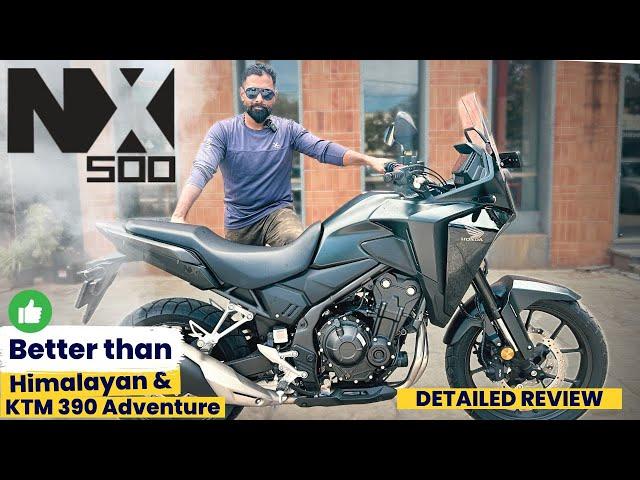 Honda NX 500 is better than Himalayan 452 and KTM 390 Adventure Rally