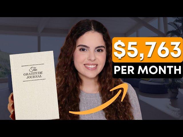 Side Hustle Idea: Make $5,763 a Month Selling Blank Books on Amazon