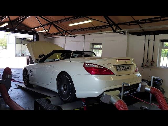 CG Remaps Dyno Rolling Road Tuning Mercedes SL500