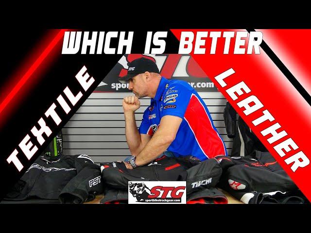 Leather or Textile Motorcycle Jacket, Which is Better? | Sportbike Track Gear