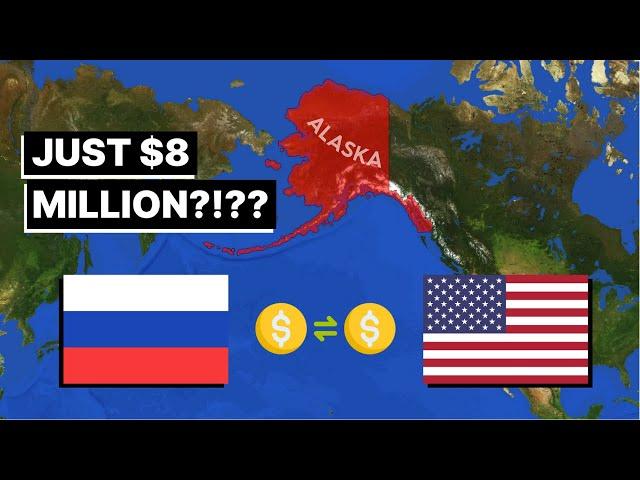 Alaska Purchase Explained on Maps: US Bought Alaska From Russia