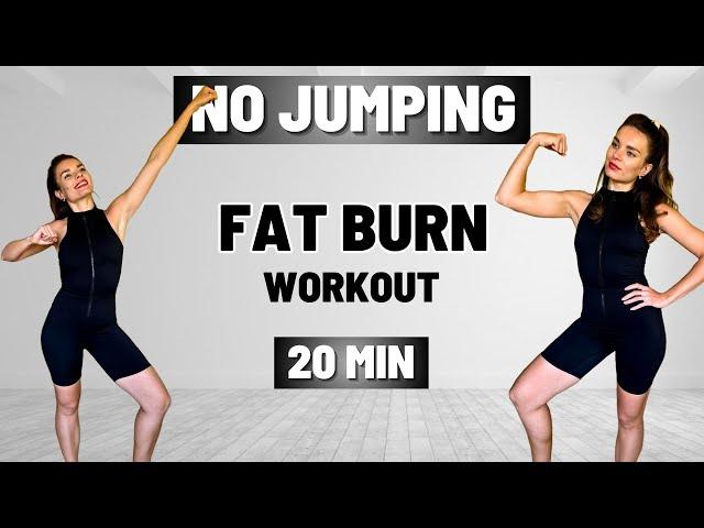 20 MIN LOW IMPACT FULL BODY WORKOUT | Fat Burning, No Jumps, No Equipment