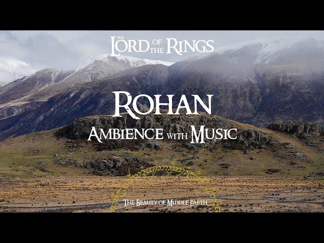 Lord Of The Rings | Rohan | Ambience & Music | 3 Hours