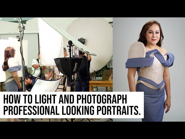 How to Light and Photograph Professional Looking Portraits using Flash and Continuous Lights