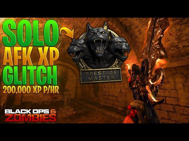 *NEW* SOLO Unlimited XP Glitch in Black Ops 6: Zombies! ( Do THIS To Prestige Over Night! )