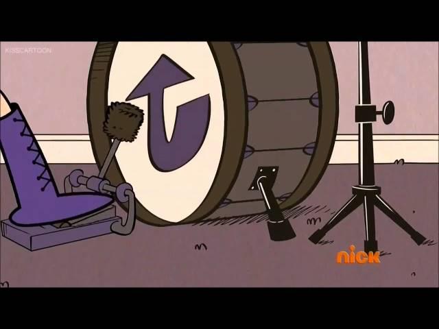 Loud house bass drum pp