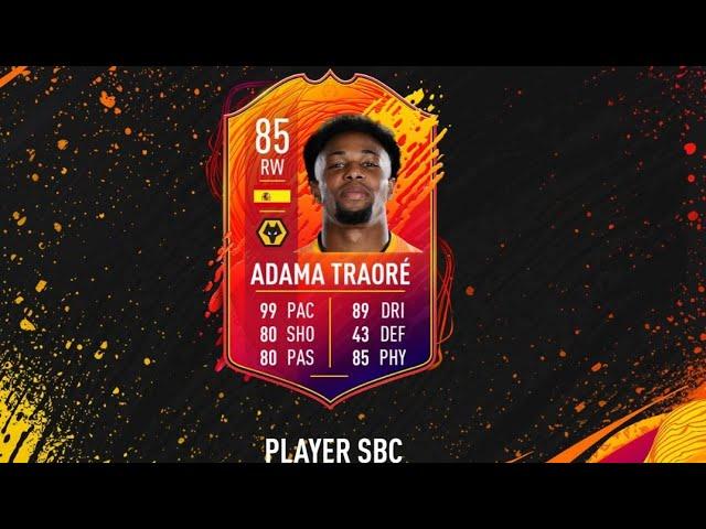 FIFA 20 - ADAMA TRAORÉ (DME/SBC) + REVIEW STATS