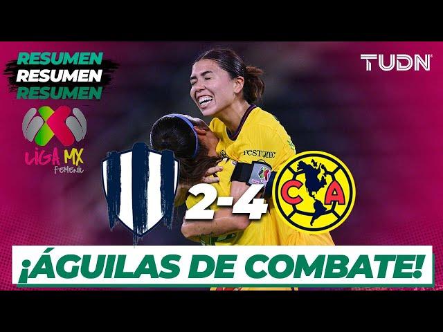 HIGLIGHTS - Monterrey 2-4 América | Liga Mx Femenil AP2024-J11 | TUDN