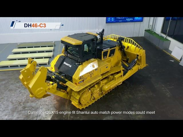 Shantui DH46-C3 460hp hydrostatic bulldozer introduction