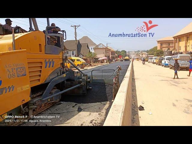 Ongoing Amawbia-Agulu-Ekwulobia Road Dualisation Project Fast Progressing