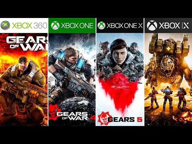 GEARS OF WAR Xbox Evolution (2006-2021)