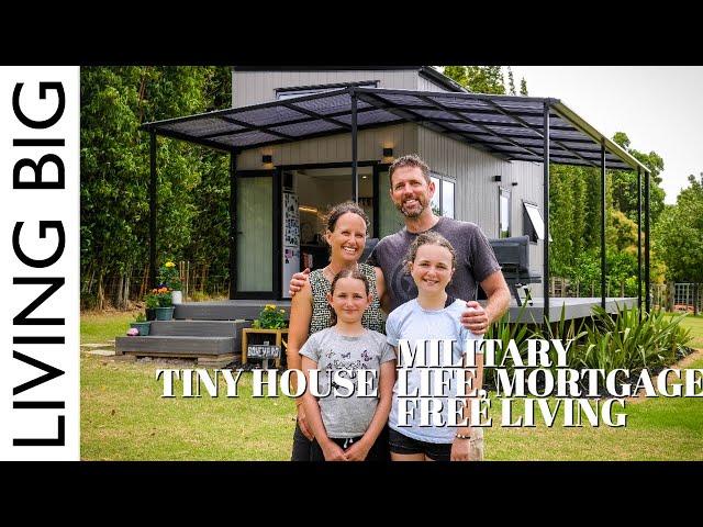 Military Family Escape A Life Of Mortgage Debt By Building A Tiny House