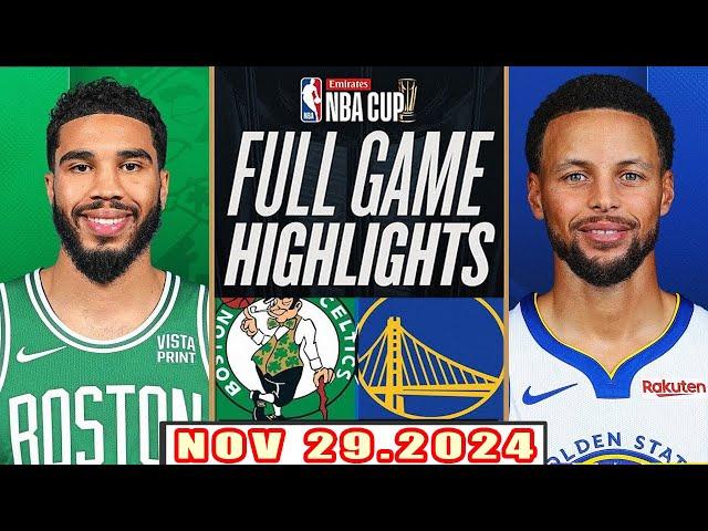 Boston Celtics  Vs Golden State Warriors FULL GAME Highlights Nov 29,2024 NBA Season 2024-25