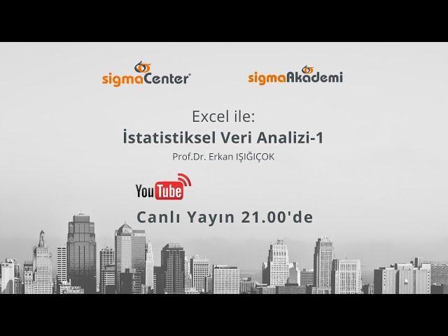 Excel ile İstatistiksel Veri Analizi-1