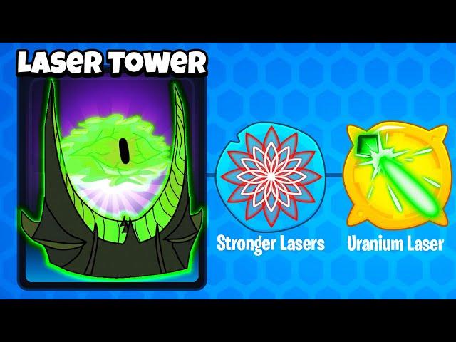 The LASER Tower in BTD 6!