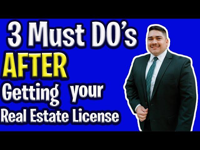 What should we do after getting your Real Estate License ? #realtor #realtorlife #realtortraining