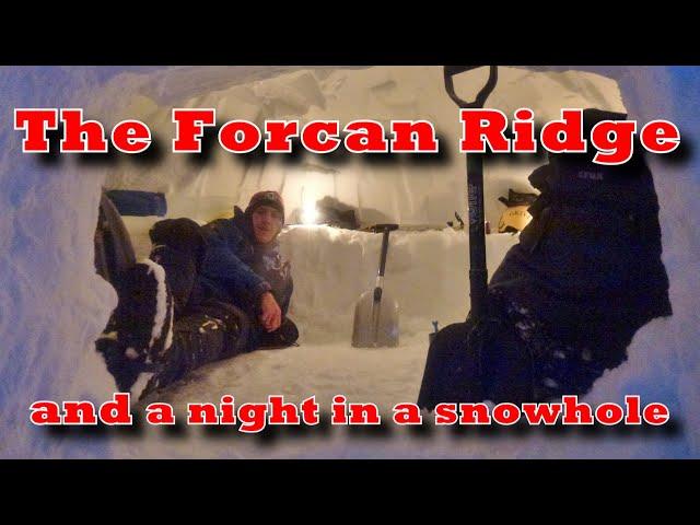 Sleeping In A Snowhole I The Forcan Ridge In Winter I Scottish Winter Mountaineering