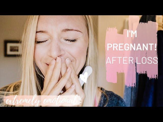 PREGNANT AFTER LOSS | Emotional | TTC JOURNEY