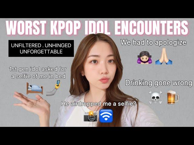 Three Of My Worst Kpop Encounters As a Ex- Kpop Idol