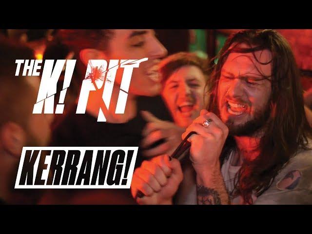 WHILE SHE SLEEPS live in The K! Pit (tiny dive bar show)