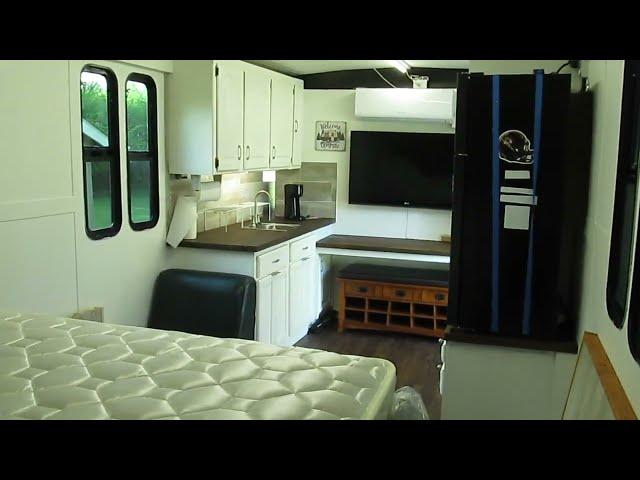 Cargo Trailer to RV Conversion Quick Walk Through