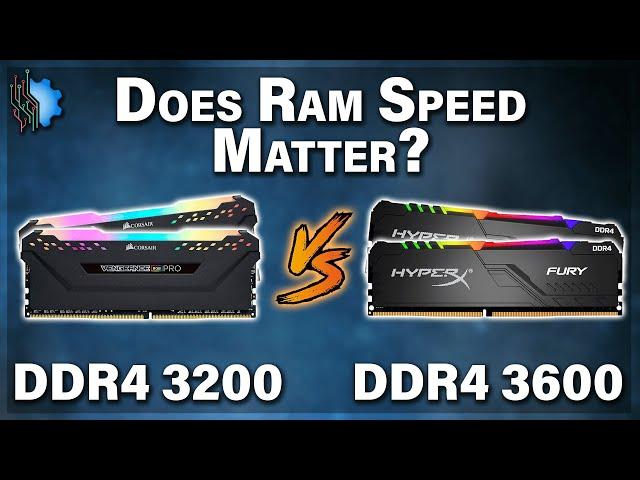 Does RAM Speed Matter? — DDR4-3200 vs DDR4-3600 — Game & Productivity Testing on R5 5600X