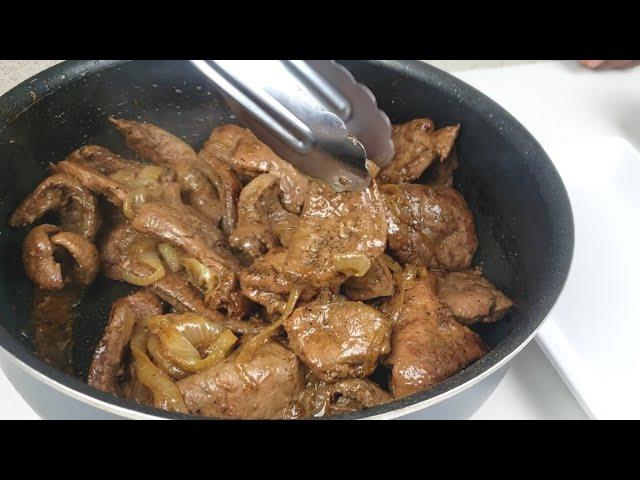 How To Make Tender,Flavorful Beef Liver & Onions