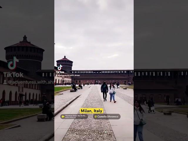 Sforzesco Castle, Milan #milan #italy #travel #pakistani