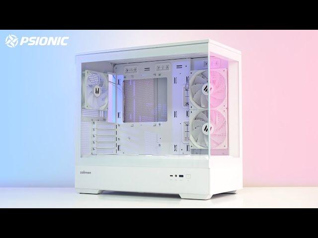 새로운 화이트 PC 케이스의 등장!  잘만테크 P30 White 케이스 간단 언박싱! (ZALMAN P30 White)