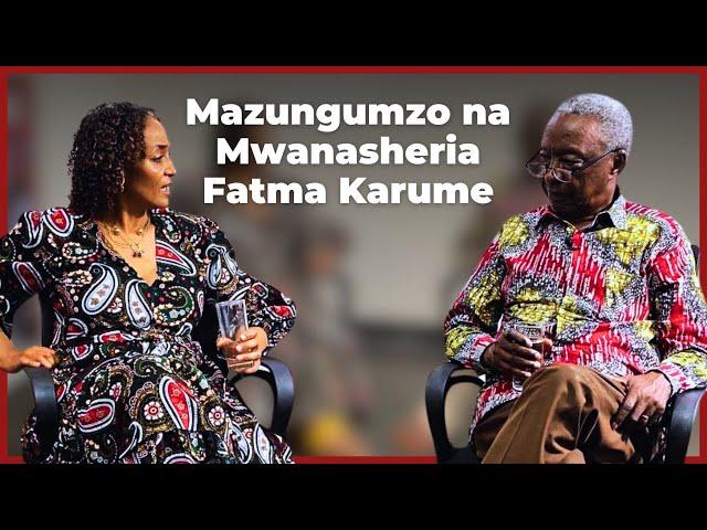 Mazungumzo na Fatma Karume, Uwajibikaji Katika Siasa | Jenerali Ulimwengu Exclusive on The Chanzo