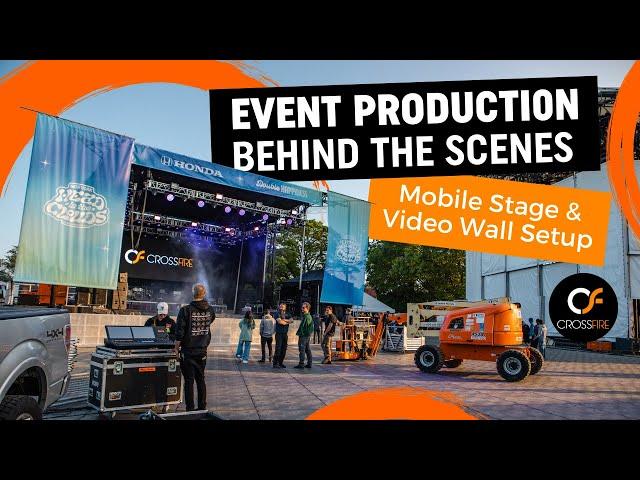 Mobile Stage & Video Wall Setup - NYC Event Production