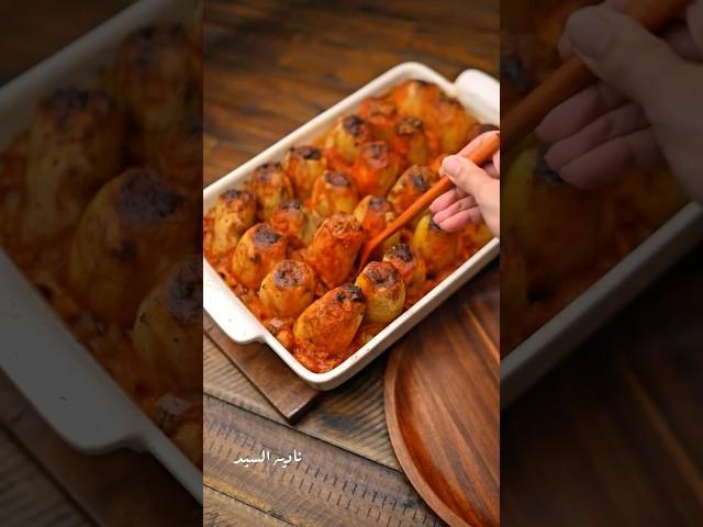 البطاطس المحشيه باللحمه المفرومه الوصفه اللي  مابزهقش منها ابدا #ناديه_السيد