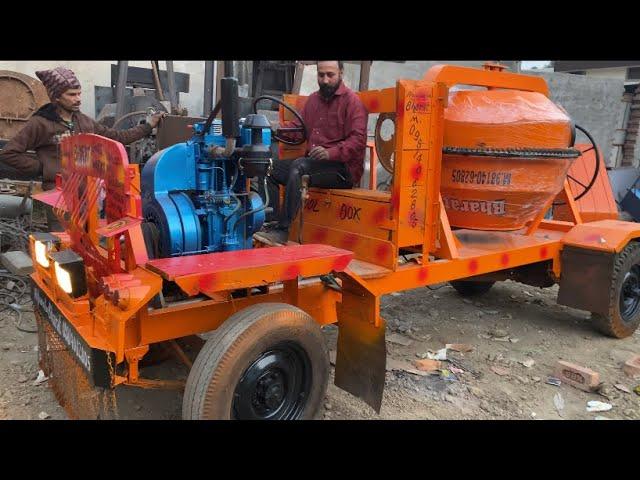 Concrete mixer Auto Driven (Self Start charges extra ) Ahluwalia Bharat Engg Works