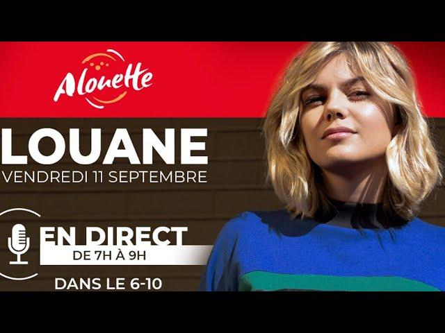 Louane in Alouette Radio - Maxime & Julie 11.09.2020 (audio only)