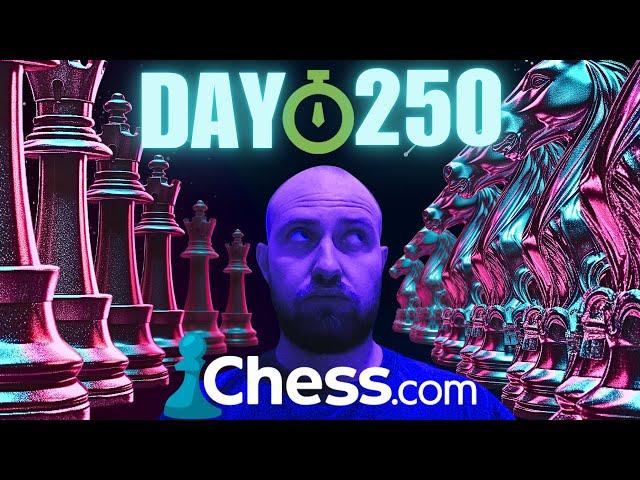 Can I Reach 2000 Elo on Chess.com in 1 Year? Day 250