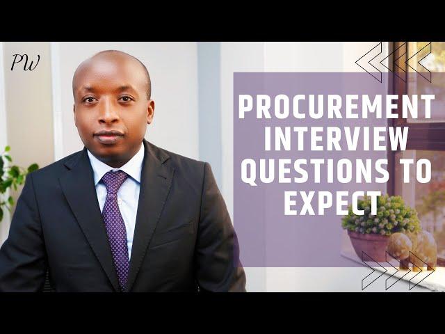 Procurement Interview Questions To Expect