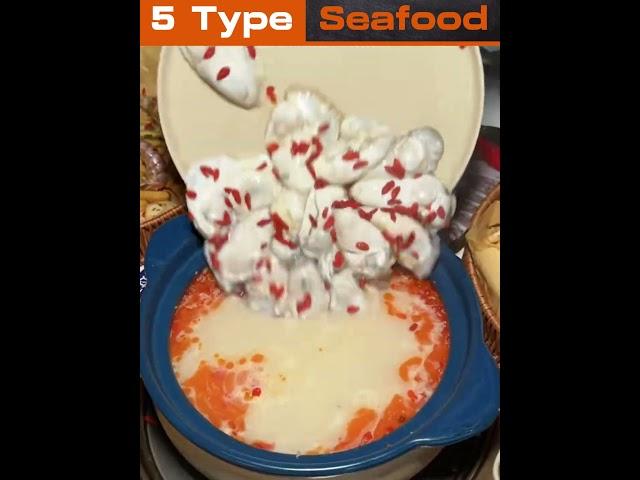 5 types of seafood #streetfoodlover