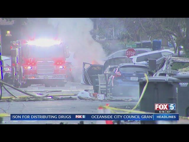 Plane crash startles San Diego community