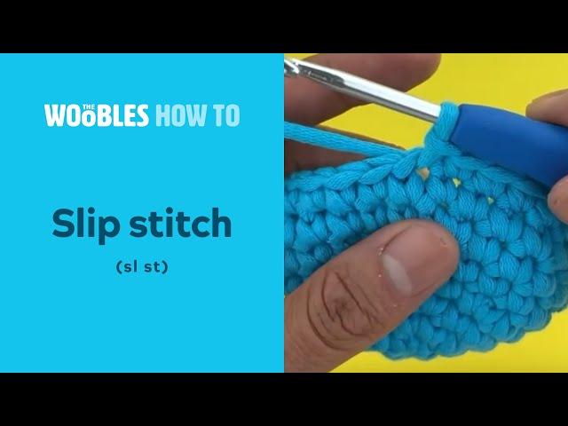 How to slip stitch (crochet)