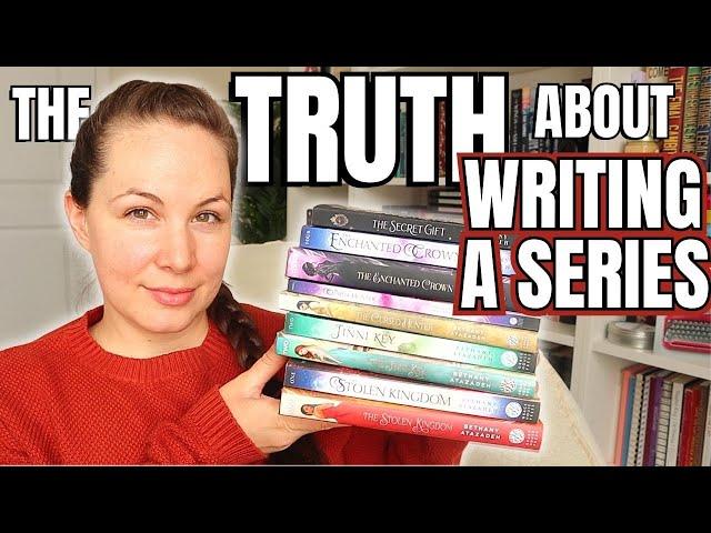 I didn’t expect this when I started writing a series // writing, publishing, & marketing a series