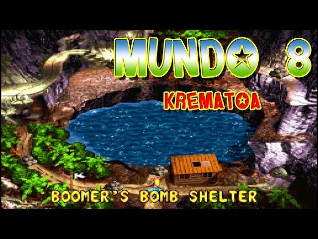 Donkey Kong Country 3 - todos os Bonus , DK´s e Banana-birds(Mundo 8)