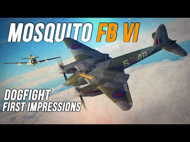 British Mosquito FB.VI Dogfight FW-190 | World War II | Digital Combat Simulator | DCS |