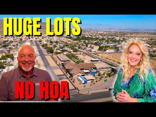 HUGE LOTS and NO HOA In Las Vegas Nevada | Do What You Want To Do On Your Own Property in Henderson