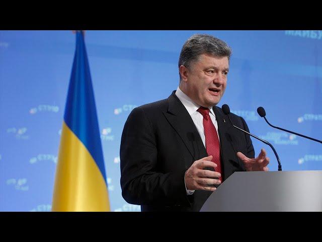 Ukraine's former President Petro Poroshenko on U.S. and NATO wartime support