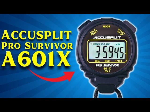 Hands-On with ACCUSPLIT Pro Survivor - A601X Stopwatch! UNBOXING and REVIEW!