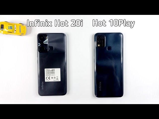 Infinix Hot 20i And Infinix Hot 10 Play | Speed Test & Comparison