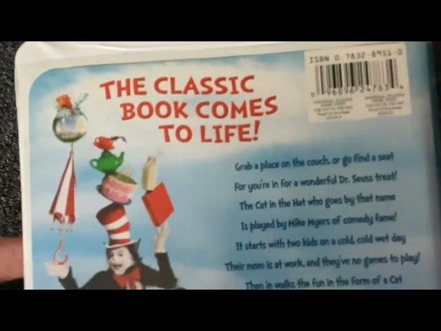 The Cat In The Hat 2004 VHS: Review