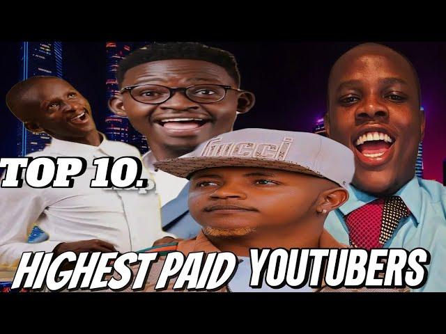 Top 10  HIghest PAID KENYAN YOUTUBERS  & TIKTOKERS 2024 @VIP_Access  #highestpaidyoutubers