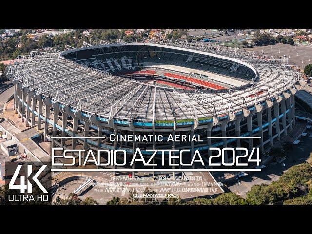 【4K】 Estadio Azteca from Above  FIFA World Cup 2026 MEXICO CityClub AmericaStadium Drone Film