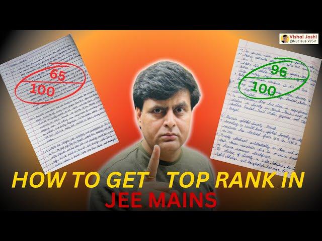 How to get top rank in Jee Main | by VJ Sir #vjsir #jee #motivation #trending #motivational #jeemain